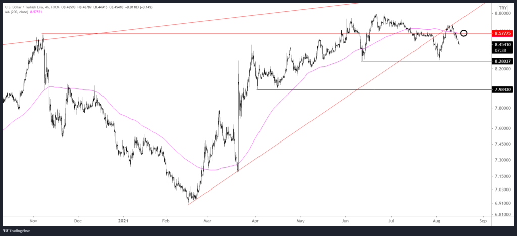 Usdtry 2021 08 16 15 52 22 1024X467 - Market Update 8/16 - Gold and Silver Near Resistance