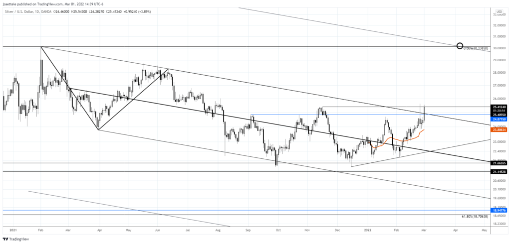 Market Update 3/1 - Silver Breaks out from 13 Month Channel
